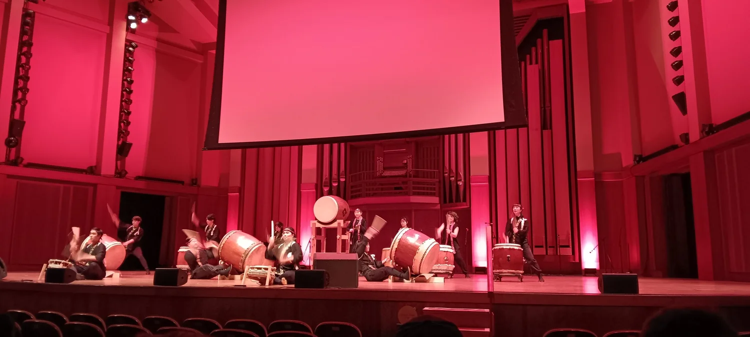 Cultural performance at Benaroya Hall