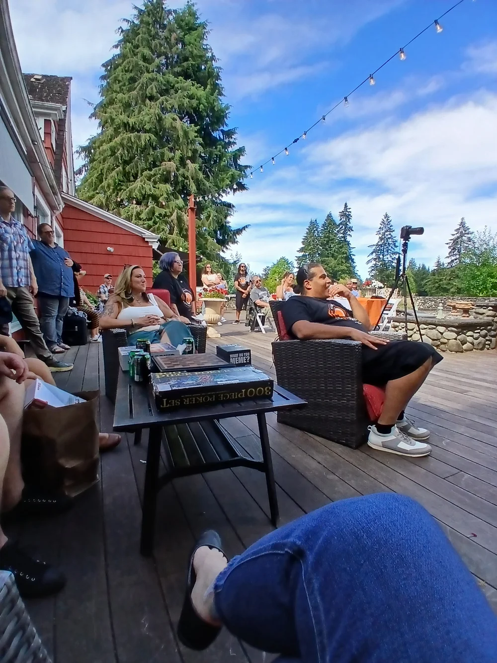 Outdoor gathering with the Formerly Incarcerated Graduates Network